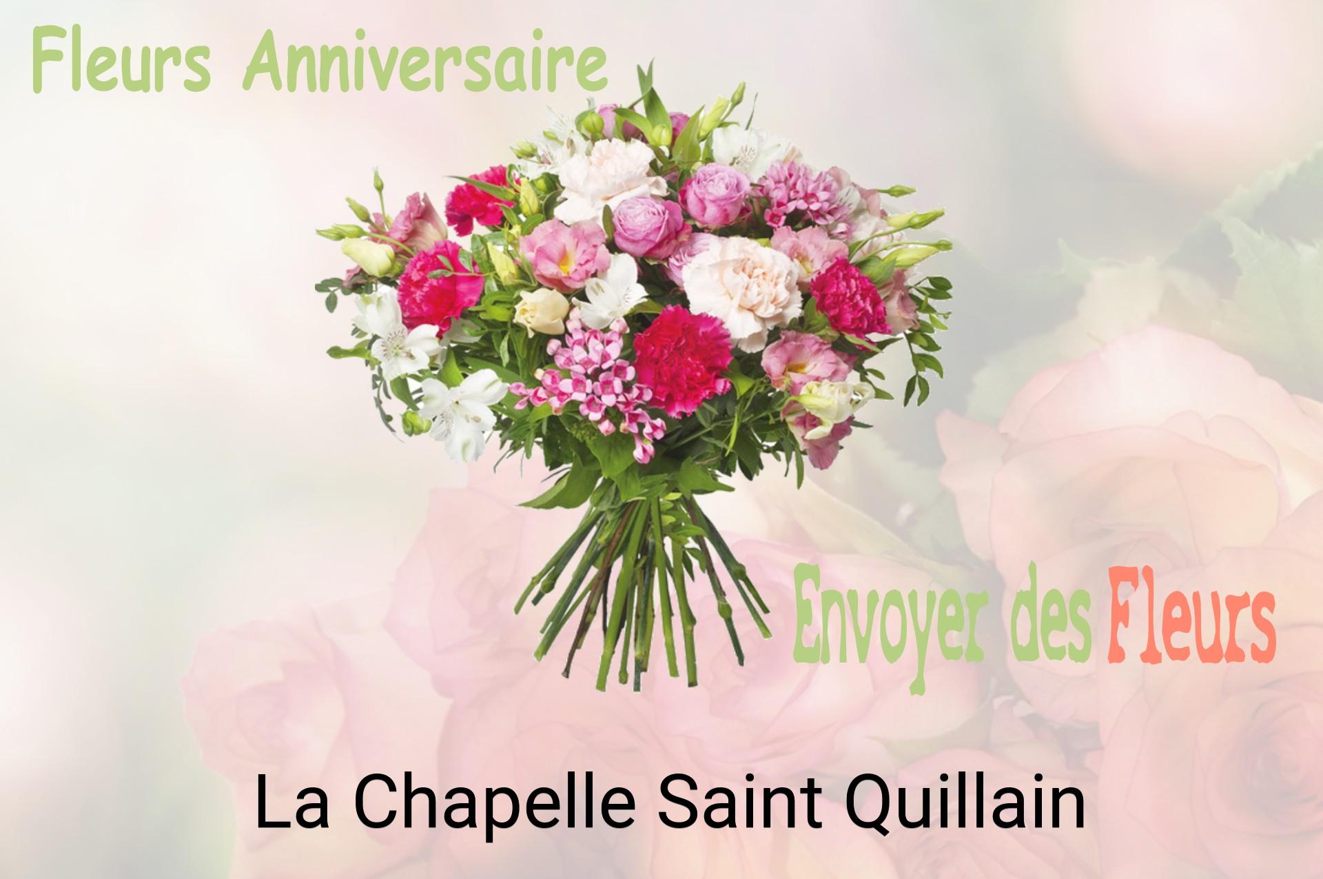 Bouquet de fleurs d’anniversaire livré à La Chapelle-Saint-Quillain