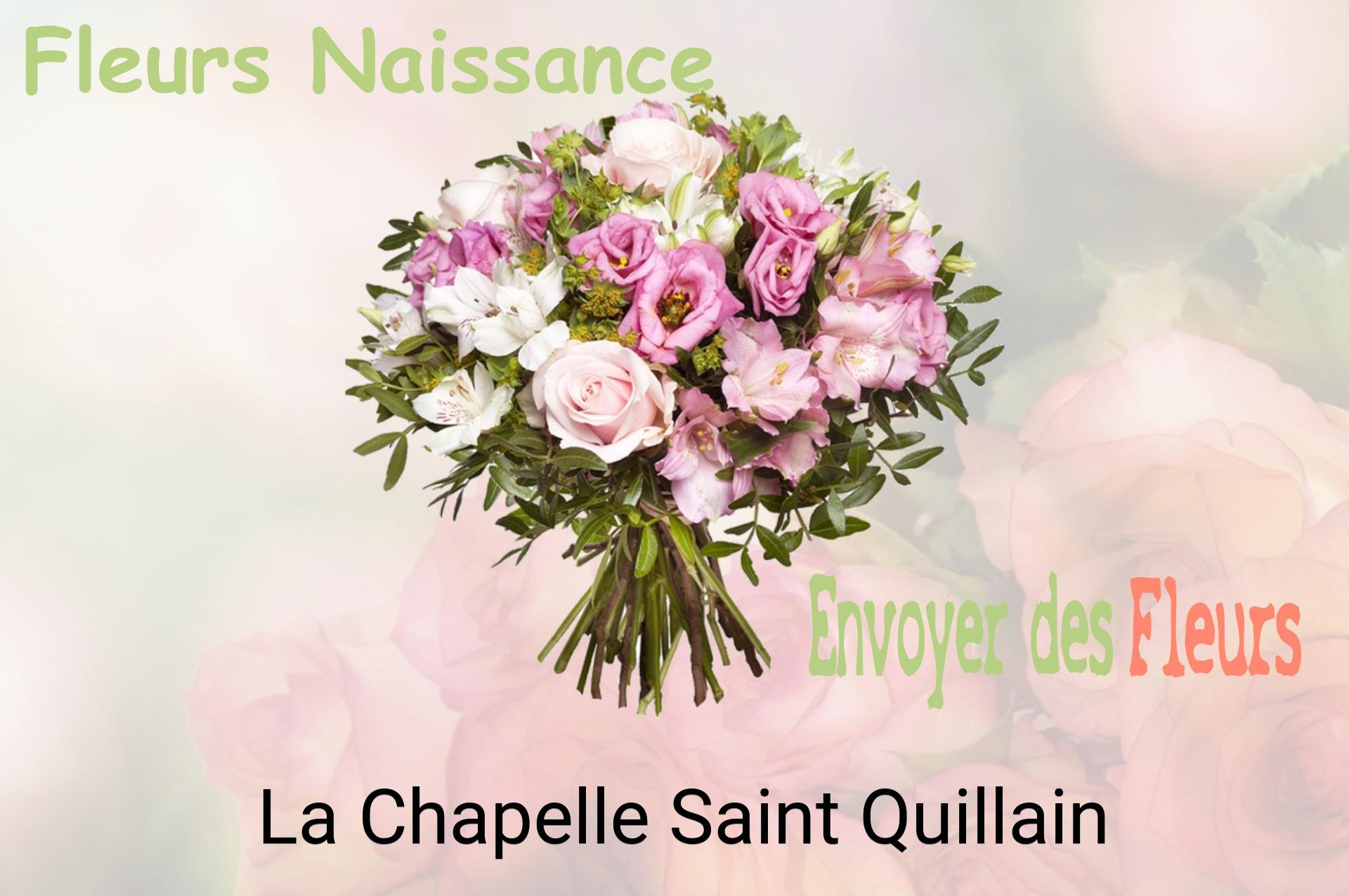 Bouquet de fleurs de naissance livré à La Chapelle-Saint-Quillain