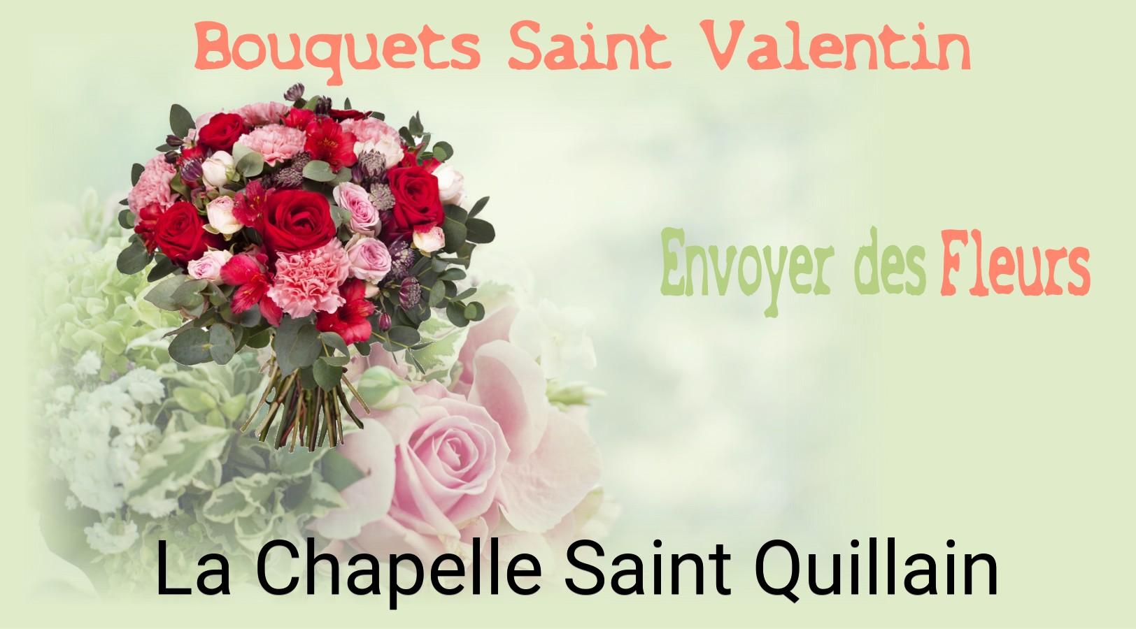Roses de Saint-Valentin livrées à La Chapelle-Saint-Quillain